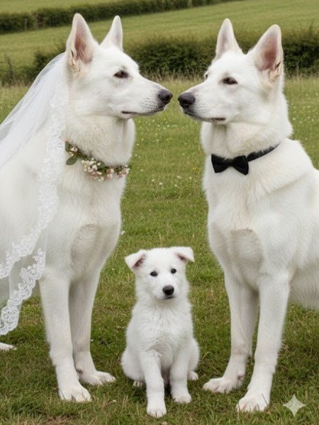 Du Domaine De Bois Ferret - Berger Blanc Suisse - Portée née le 28/11/2024